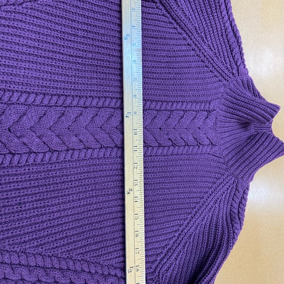 Bring the Cozy Turtleneck cotton sweater size 8 - Picture 12 of 14